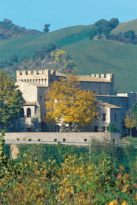 Veduta del Castello dei Conti Oliva